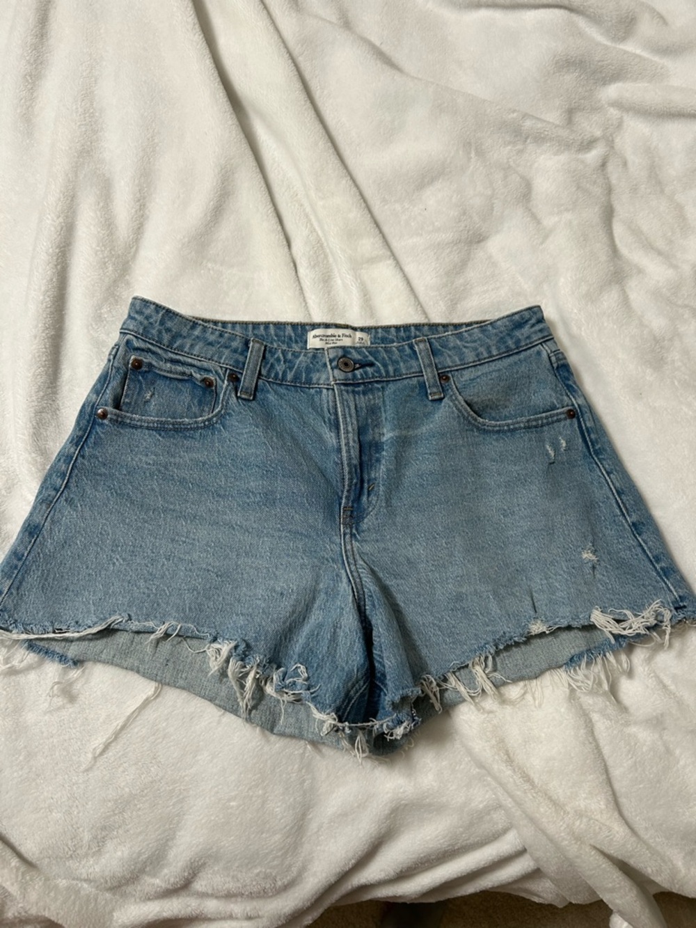 Abercrombie Mid Rise A-Line Women's Shorts